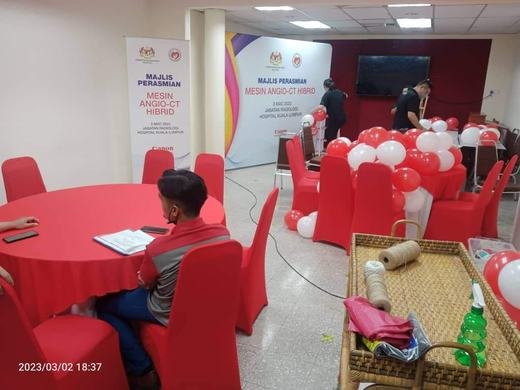 Majlis Perasmian Mesin Angio CT Hibrid event photo 2, 2023