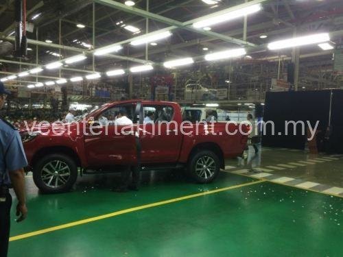 All new Hilux Line Off Ceremony 2016 event photo 13, 2015