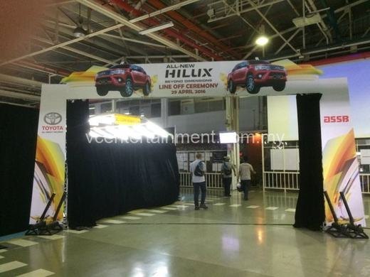 All new Hilux Line Off Ceremony 2016 event photo 23, 2015