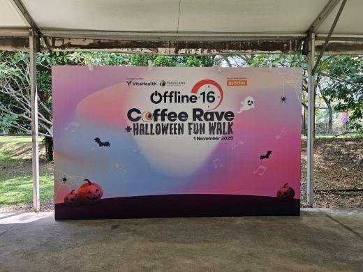 The Offline 16 Coffee Rave + Halloween Fun Walk event photo 1, 2025