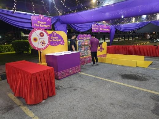 McDonald's Jalan Kebun DT Deepavali 2025 event photo 11, 2025