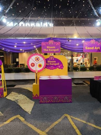 McDonald's Semenyih DT Deepavali 2025 event photo 14, 2025