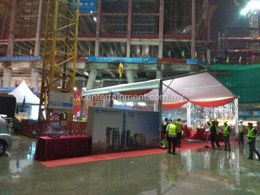 KL Signature Tower (Exchange 106) Corewall Topping Out Ceremony event photo 5, 2017