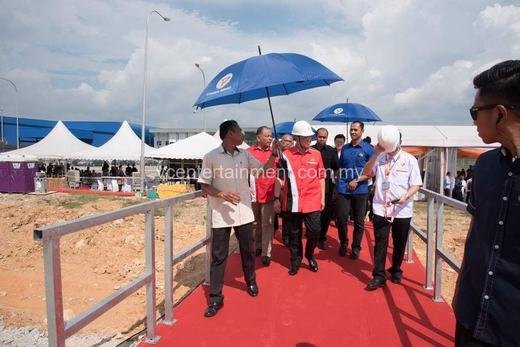 Groundbreaking of Aerospace Facility Plant event photo 9, 2018