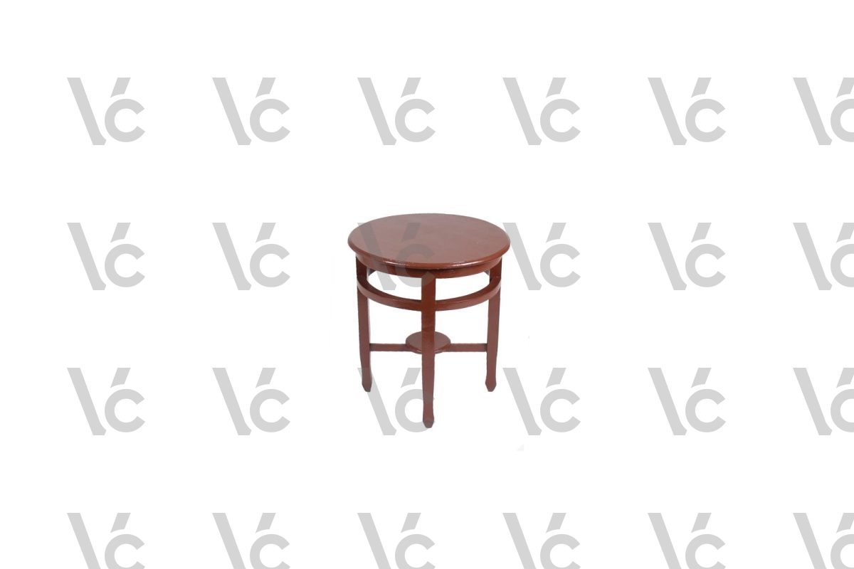Wood Round Coffee Table