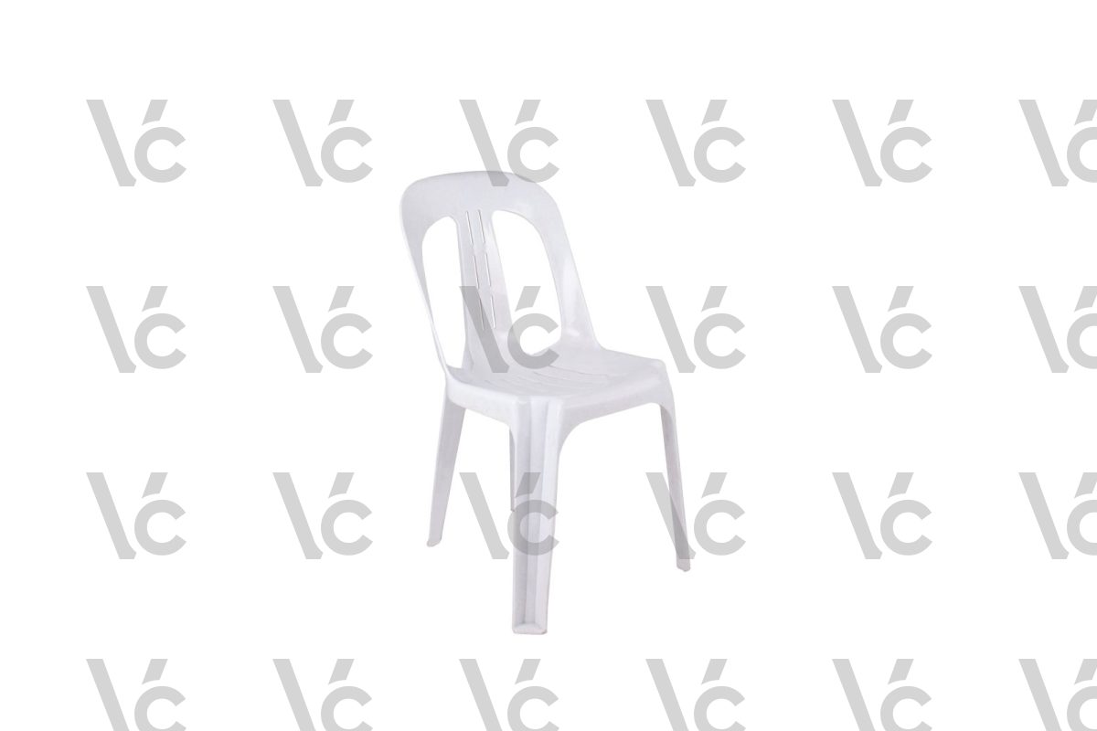 Plastic Chair - White
