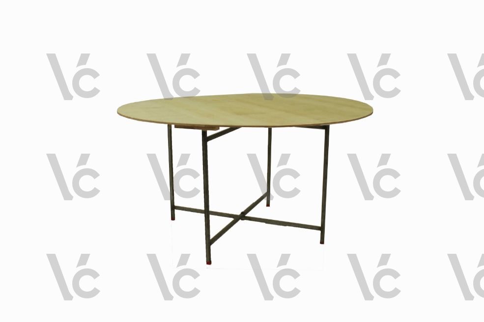 Plywood Round Table 4ft