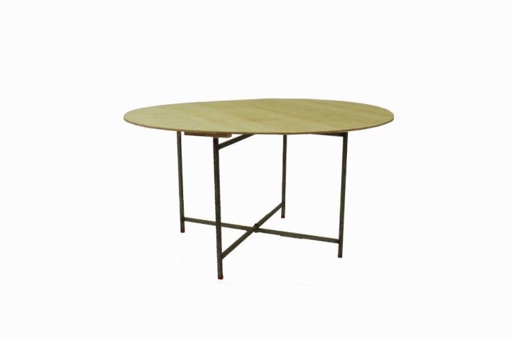 Plywood Round Table 4ft