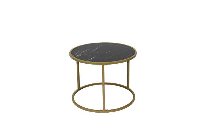 Nordic Coffee Table - Gold Frame (Small)