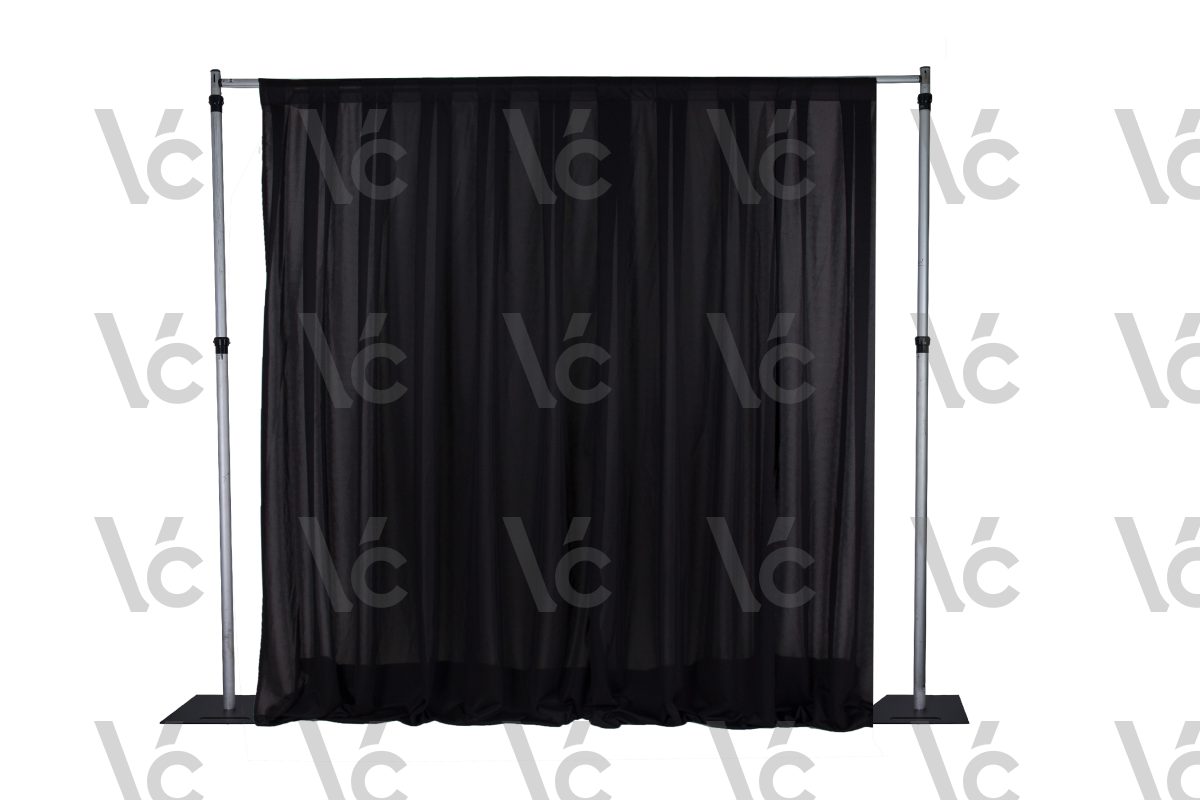 Drape - Black (PQ Pleated)