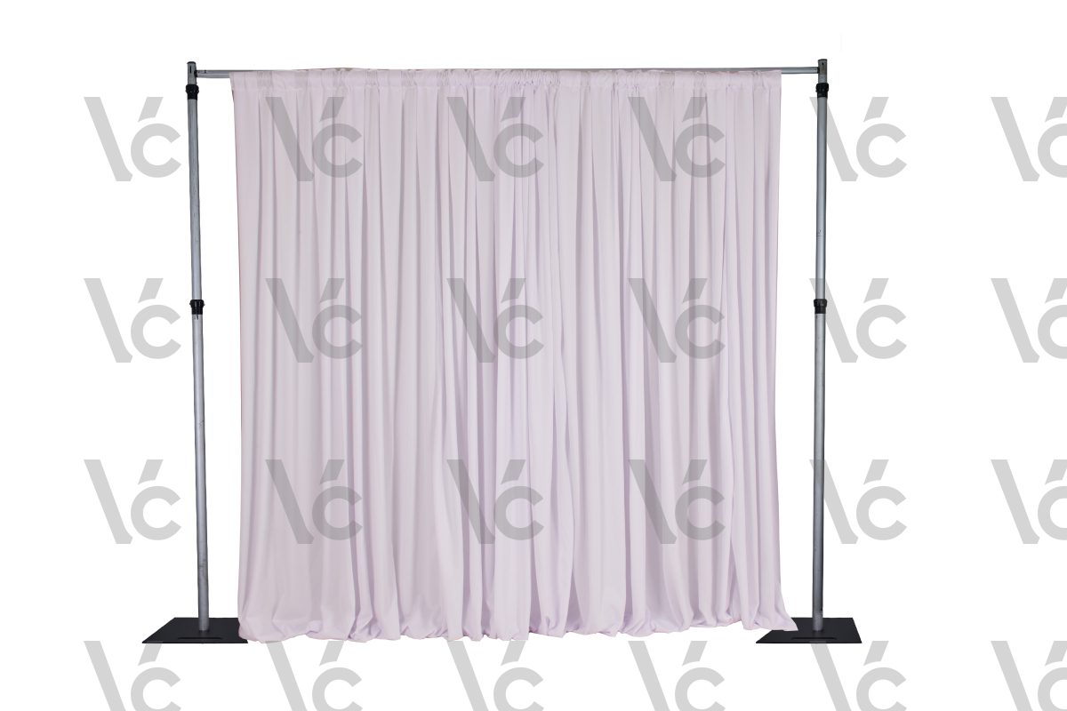 Drape -  White (PQ Pleated)