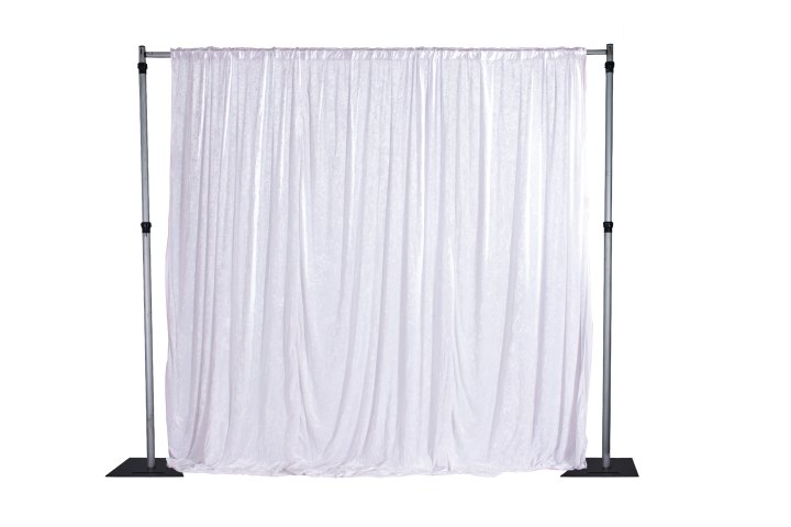 Drape - White (DV Pleated)