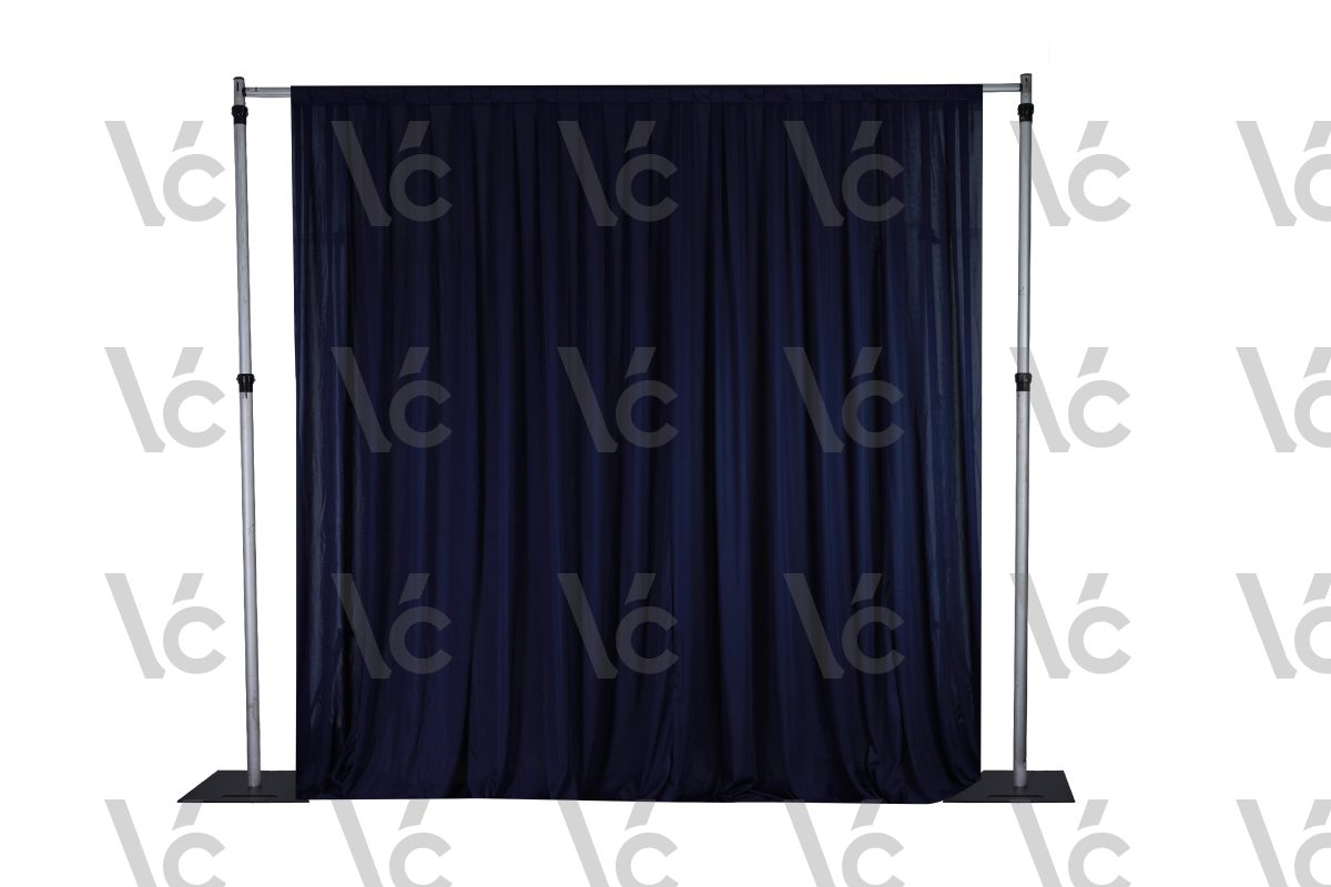 Drape - Navy Blue (PQ Pleated)