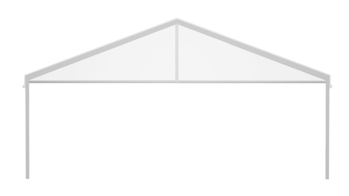 Marquee Tent End Gate 15m