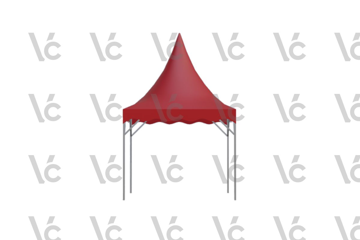 Canopy Arabian / High Top 10ft x 10ft Red