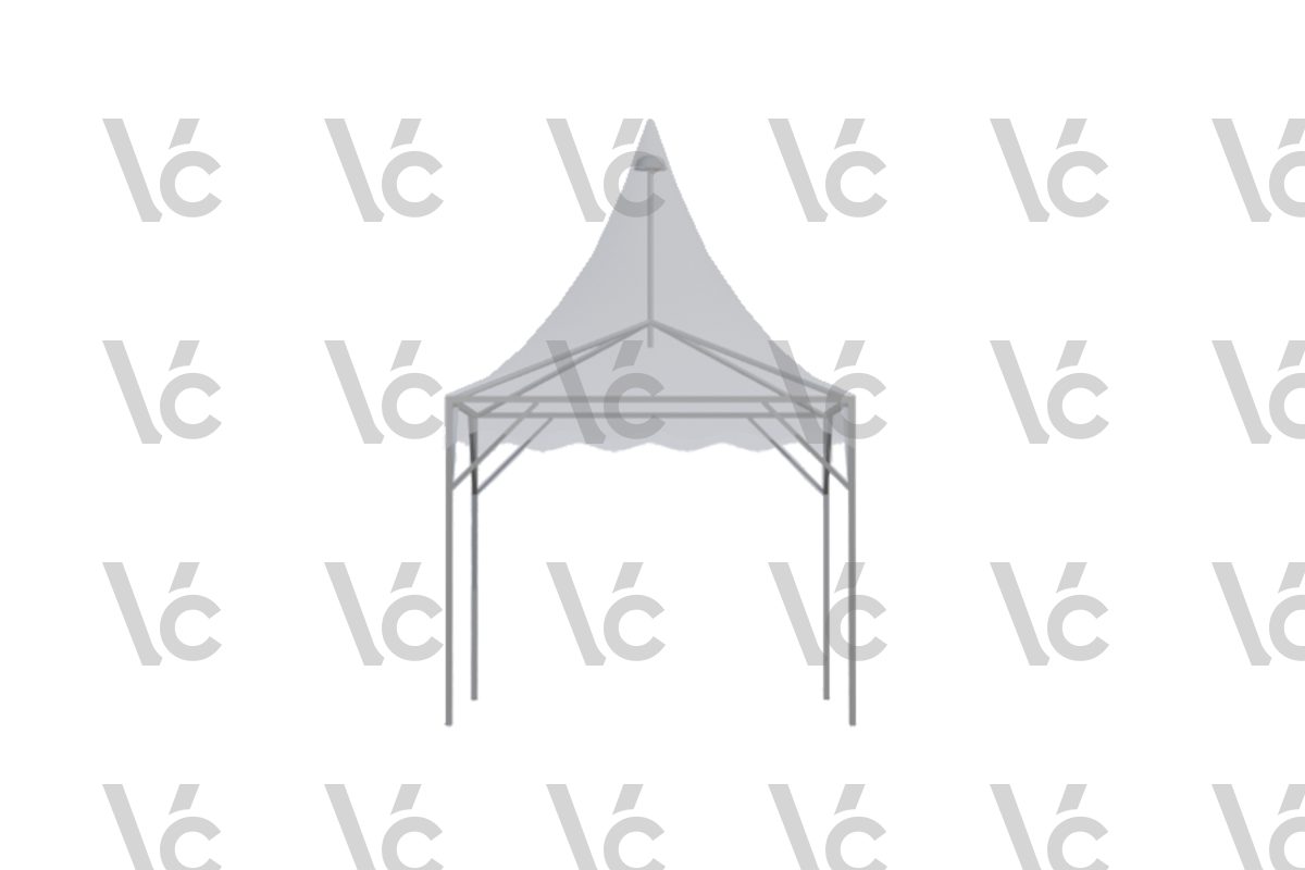 Canopy Arabian / High Top 10ft x 10ft Transparent