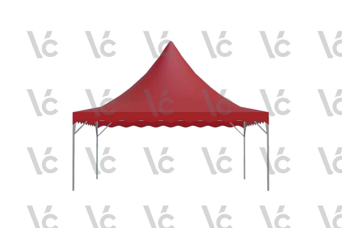 Canopy Arabian / High Top 20ft x 20ft Red