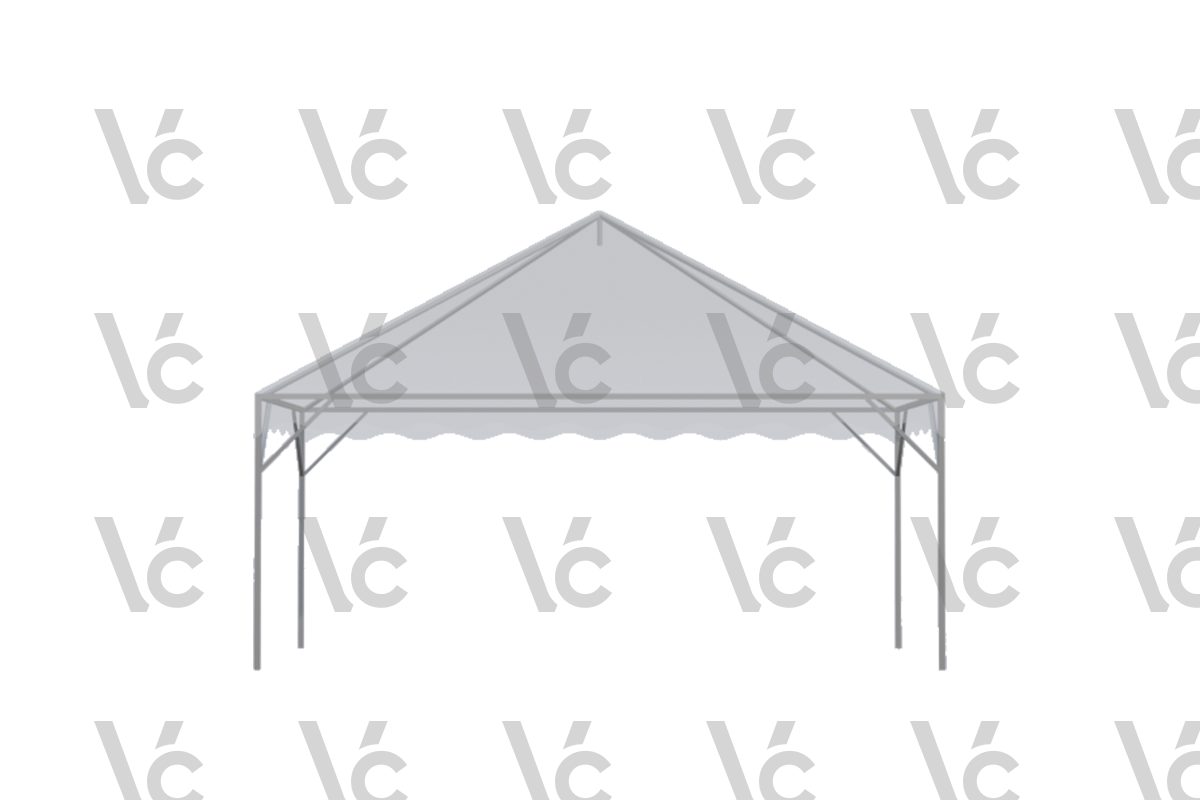 Canopy Pyramid 10ft x 20ft Transparent
