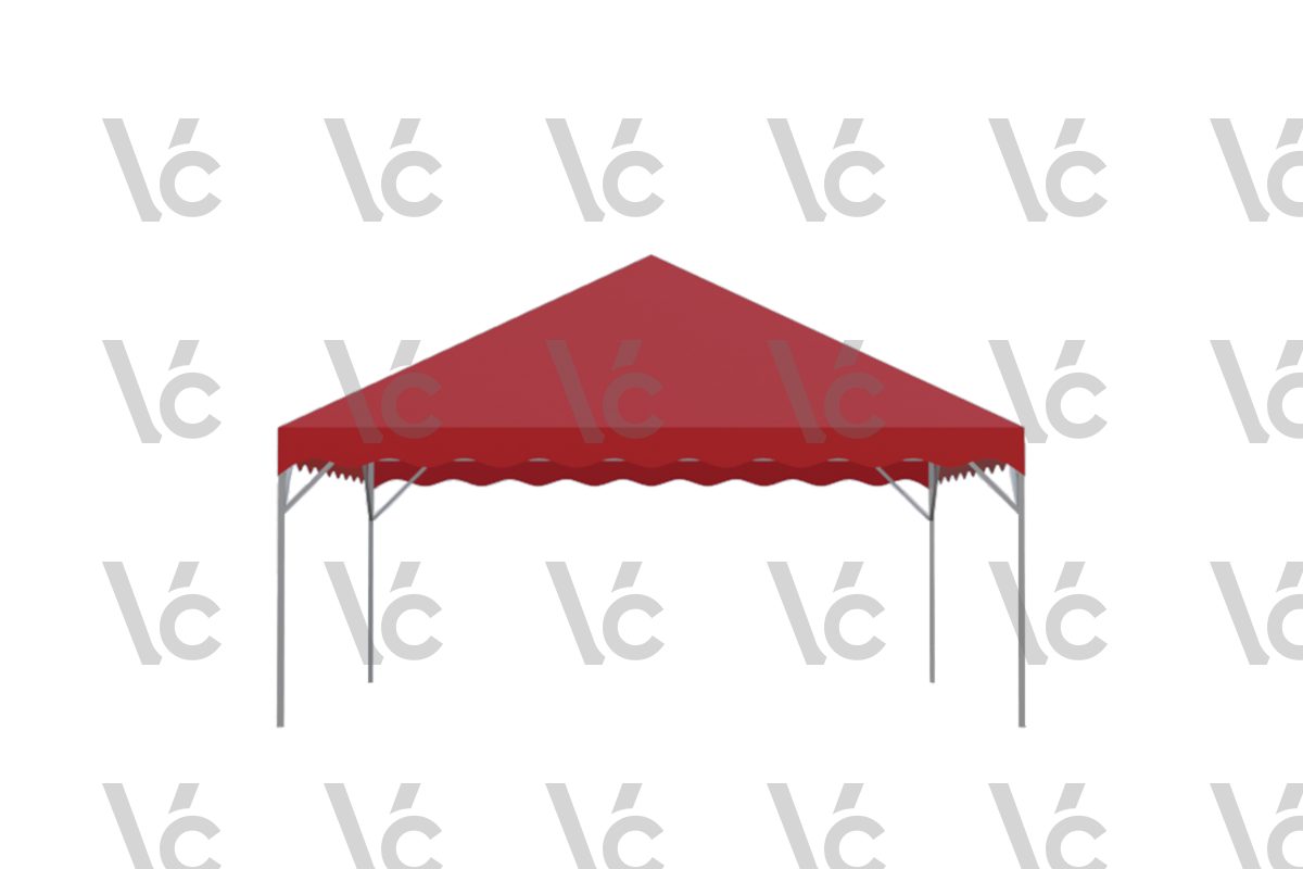 Canopy Pyramid 20ft x 20ft Red
